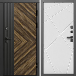Входная дверь Termo-Door Олимп - Лучи белый