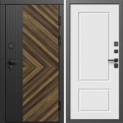 Входная дверь Termo-Door Олимп - Марсель Белый софт
