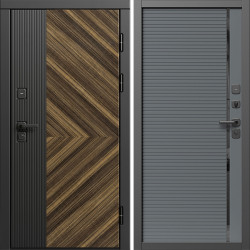 Входная дверь Termo-Door Олимп - Порте Grey софт
