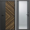 Входная дверь Termo-Door Олимп - Зеркало Grey Софт