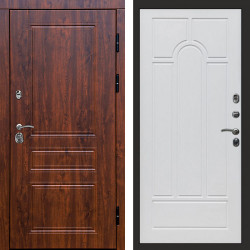 Входная дверь Termo-Door Орегон Дуб - Арка белое дерево