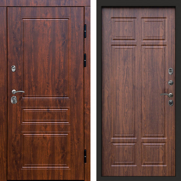 Входная дверь Termo-Door Орегон Дуб - Без серии Орех премиум