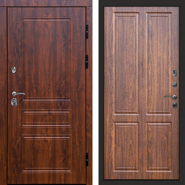 Входная дверь Termo-Door Орегон Дуб - Без серии Орех стандарт