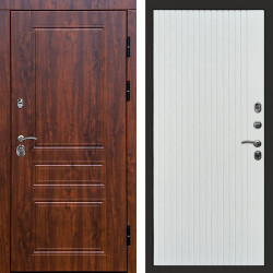 Входная дверь Termo-Door Орегон Дуб - Flat Белый софт