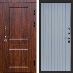 Входная дверь Termo-Door Орегон Дуб - Flat Grey софт