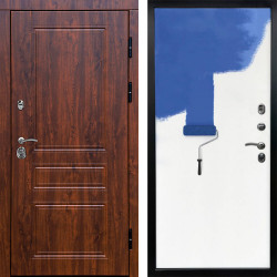 Входная дверь Termo-Door Орегон Дуб - Гладкая Панель Под Покраску Под покраску (грунт)