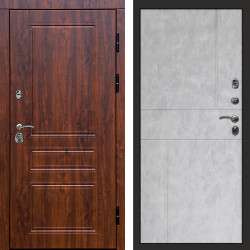 Входная дверь Termo-Door Орегон Дуб - Горизонт бетон светлый