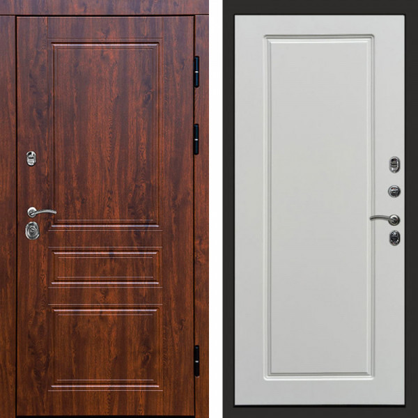 Входная дверь Termo-Door Орегон Дуб - Гранд Белый софт