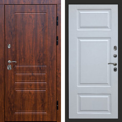 Входная дверь Termo-Door Орегон Дуб - Лион Белый софт