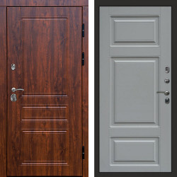 Входная дверь Termo-Door Орегон Дуб - Лион Grey софт