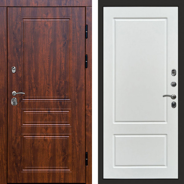 Входная дверь Termo-Door Орегон Дуб - Марсель Белый софт