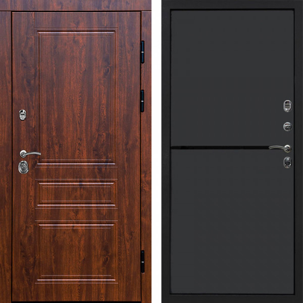 Входная дверь Termo-Door Орегон Дуб - Нео Графит