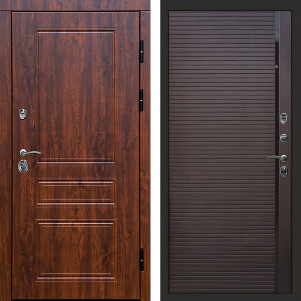 Входная дверь Termo-Door Орегон Дуб - Porte Шоколад