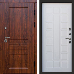 Входная дверь Termo-Door Орегон Дуб - Престиж белое дерево