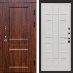 Входная дверь Termo-Door Орегон Дуб - Престиж бежевый матовый