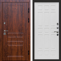 Входная дверь Termo-Door Орегон Дуб - Спарта белое дерево