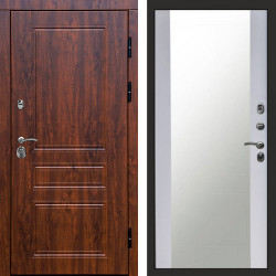 Входная дверь Termo-Door Орегон Дуб - Зеркало белый софт