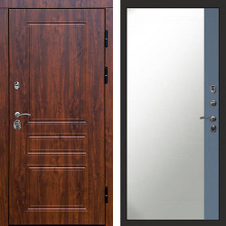 Входная дверь Termo-Door Орегон Дуб - Зеркало Фацет Grey софт