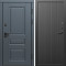 Входная дверь Termo-Door Орегон Графит - Флэт Черный кварц