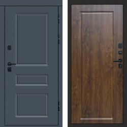 Входная дверь Termo-Door Орегон Графит - Гранд Дуб