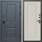 Входная дверь Termo-Door Орегон Графит - Гранд Слоновая кость