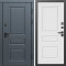 Входная дверь Termo-Door Орегон Графит - Классика белый матовый