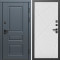 Входная дверь Termo-Door Орегон Графит - Лучи белый