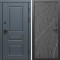 Входная дверь Termo-Door Орегон Графит - Лучи бетон темный