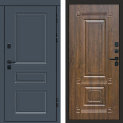 Входная дверь Termo-Door Орегон Графит - Мадрид Дуб