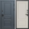 Входная дверь Termo-Door Орегон Графит - Марсель Слоновая кость