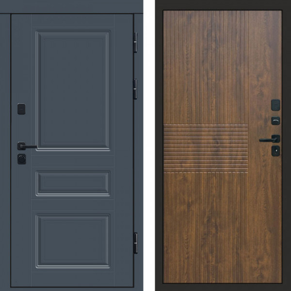 Входная дверь Termo-Door Орегон Графит - Мастино Дуб