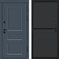 Входная дверь Termo-Door Орегон Графит - Нео Графит