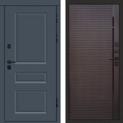 Входная дверь Termo-Door Орегон Графит - Porte Шоколад