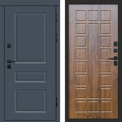 Входная дверь Termo-Door Орегон Графит - Престиж дуб