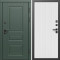 Входная дверь Termo-Door Орегон Грин - Флэт Белый софт