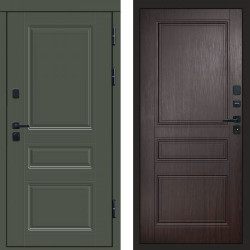 Входная дверь Termo-Door Орегон Грин - Классика венге