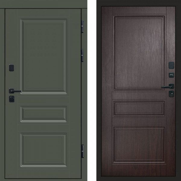Входная дверь Termo-Door Орегон Грин - Классика венге