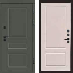 Входная дверь Termo-Door Орегон Грин - Марсель Слоновая кость