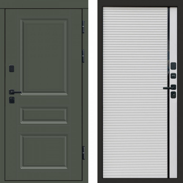 Входная дверь Termo-Door Орегон Грин - Porte white