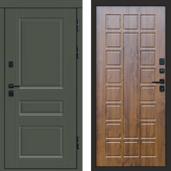 Входная дверь Termo-Door Орегон Грин - Престиж дуб