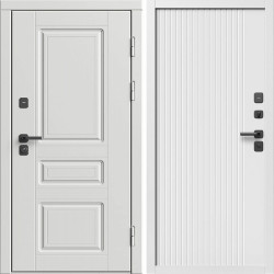 Входная дверь Termo-Door Орегон Вайт - Флэт Белый софт