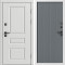 Входная дверь Termo-Door Орегон Вайт - Флэт Grey софт