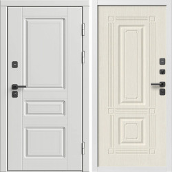 Входная дверь Termo-Door Орегон Вайт - Мадрид Лиственница