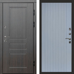 Входная дверь Termo-Door Орегон Венге - Flat Grey софт