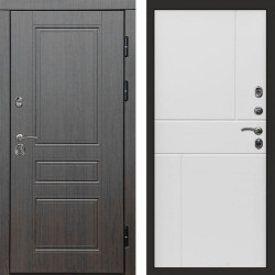 Входная дверь Termo-Door Орегон Венге - Горизонт белый