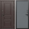 Входная дверь Termo-Door Орегон Венге - Горизонт Grey софт