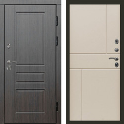 Входная дверь Termo-Door Орегон Венге - Горизонт Слоновая кость