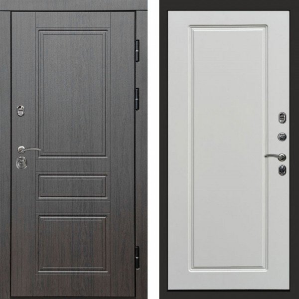 Входная дверь Termo-Door Орегон Венге - Гранд Белый софт