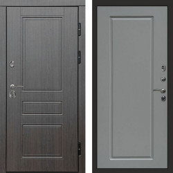 Входная дверь Termo-Door Орегон Венге - Гранд Grey софт