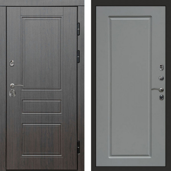 Входная дверь Termo-Door Орегон Венге - Гранд Grey софт